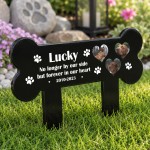 Personalised Dog Memorial Plaques With 3 Photos Grave Stake Personalised Dog Memorial Plaques With 3 Photos Grave Stake