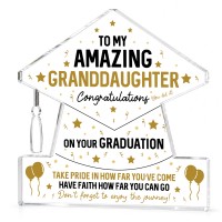 Congratulations Gifts for Graduation For Amazing Granddaughter