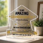 Congratulations Gifts for Graduation For Amazing Granddaughter