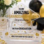 Congratulations Gifts for Graduation For Amazing Granddaughter