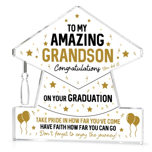 Congratulations Gifts for Graduation Gift for Amazing Grandson Congratulations Gifts for Graduation Gift for Amazing Grandson