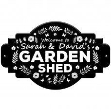 Garden Shed Welcome Sign 300x200mm Summer House Garden Bar 