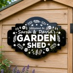 Garden Shed Welcome Sign 300x200mm Summer House Garden Bar 
