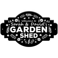 Garden Shed Welcome Sign 500x300mm Summer House Garden Bar