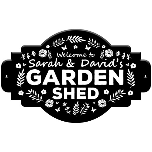 Garden Shed Welcome Sign 500x300mm Summer House Garden Bar