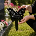 Grandad Garden Stake Memorial Remembrance Plaque Cemetery Grave 