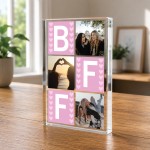Personalised Best Friend Acrylic Photo Block Custom Friendship Personalised Best Friend Acrylic Photo Block Custom Friendship