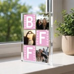 Personalised Best Friend Acrylic Photo Block Custom Friendship Personalised Best Friend Acrylic Photo Block Custom Friendship