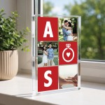 Personalised Engagement Gift Acrylic Photo Block 15 x 10cm Personalised Engagement Gift Acrylic Photo Block 15 x 10cm