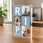 Personalised Dog Memorial Acrylic Photo Block Pet Remembrance Personalised Dog Memorial Acrylic Photo Block Pet Remembrance