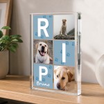 Personalised Dog Memorial Acrylic Photo Block Pet Remembrance Personalised Dog Memorial Acrylic Photo Block Pet Remembrance