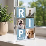 Personalised Dog Memorial Acrylic Photo Block Pet Remembrance Personalised Dog Memorial Acrylic Photo Block Pet Remembrance