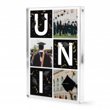 Personalised Graduation Gift Acrylic Photo Block 15 x 10cm