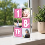 Personalised 18th Birthday Gift Birthday Present for Daughter Personalised 18th Birthday Gift Birthday Present for Daughter