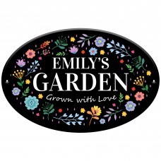 Personalised Garden Sign Custom Garden Shed Summer House 30x20cm