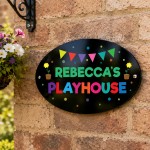 Personalised Play House Sign For Garden Den Playroom Sign