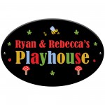 Playhouse Sign Personalised Garden Den Playroom Sign 30x20cm Playhouse Sign Personalised Garden Den Playroom Sign 30x20cm