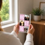 Personalised Best Friend Gift Bestie Acrylic Photo Block Personalised Best Friend Gift Bestie Acrylic Photo Block