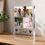Personalised Dad Gift Acrylic Photo Block Fathers Day Birthday Personalised Dad Gift Acrylic Photo Block Fathers Day Birthday