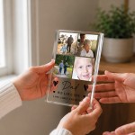 Personalised Dad Gift Acrylic Photo Block Fathers Day Birthday Personalised Dad Gift Acrylic Photo Block Fathers Day Birthday