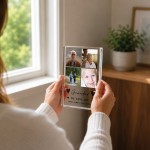 Personalised Grandad Gift Acrylic Photo Block Fathers Day Gift
