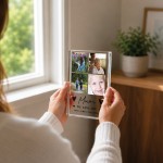 Personalised Mum Gift Acrylic Photo Block Mothers Day Birthday