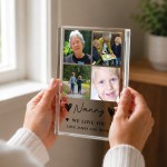 Personalised Nanny Gift Acrylic Photo Block Birthday Gift Personalised Nanny Gift Acrylic Photo Block Birthday Gift