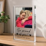 Personalised So Proud of You Gift Custom Photo Gift for New Job Personalised So Proud of You Gift Custom Photo Gift for New Job