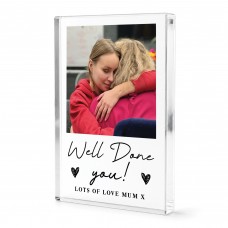 Personalised Well Done Gift Custom Photo Gift for Graduation