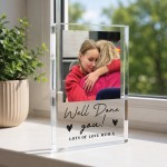 Personalised Well Done Gift Custom Photo Gift for Graduation