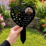 Personalised In Loving Memory Photo Memorial Grave Stake Marker Personalised In Loving Memory Photo Memorial Grave Stake Marker