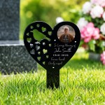 Personalised In Loving Memory Photo Memorial Grave Stake Marker Personalised In Loving Memory Photo Memorial Grave Stake Marker