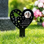 Personalised Dog Memorial Garden Stake Photo Custom Pet Grave Personalised Dog Memorial Garden Stake Photo Custom Pet Grave