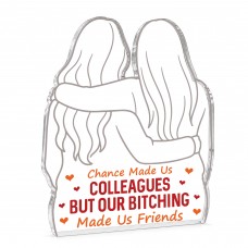 Funny Colleague Gift Freestanding Plaque Leaving New Job Gift