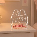 Funny Colleague Gift Freestanding Plaque Leaving New Job Gift Funny Colleague Gift Freestanding Plaque Leaving New Job Gift