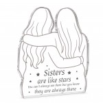 Sister Gift Freestanding Acrylic Plaque Gift For Sister