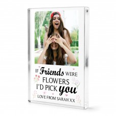 Personalised Best Friend Photo Acrylic Plaque Friendship Gift