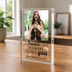 Personalised Best Friend Photo Acrylic Plaque Friendship Gift Personalised Best Friend Photo Acrylic Plaque Friendship Gift