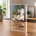 Personalised Grandma Photo Acrylic Plaque Gift from Grandchild Personalised Grandma Photo Acrylic Plaque Gift from Grandchild