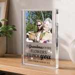 Personalised Grandma Photo Acrylic Plaque Gift from Grandchild Personalised Grandma Photo Acrylic Plaque Gift from Grandchild