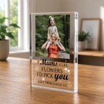 Personalised Mum Photo Acrylic Plaque Mum Gift from Daughter Son Personalised Mum Photo Acrylic Plaque Mum Gift from Daughter Son