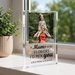 Personalised Mum Photo Acrylic Plaque Mum Gift from Daughter Son Personalised Mum Photo Acrylic Plaque Mum Gift from Daughter Son