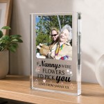 Personalised Nanny Photo Acrylic Plaque Gift from Grandchildren Personalised Nanny Photo Acrylic Plaque Gift from Grandchildren