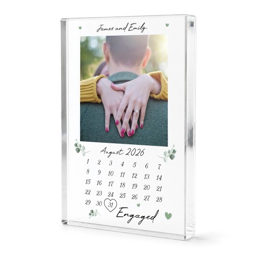 Engagement Gift For Couple Personalised Engagement Present