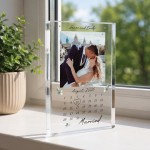 Wedding Gift Acrylic Plaque Personalised Present For Couple Wedding Gift Acrylic Plaque Personalised Present For Couple
