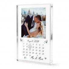 Wedding Day Gift Acrylic Plaque Personalised Anniversary Present