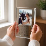 Wedding Day Gift Acrylic Plaque Personalised Anniversary Present Wedding Day Gift Acrylic Plaque Personalised Anniversary Present