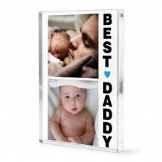 Personalised Daddy Gift Photo Plaque Fathers Day Birthday
