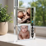 Personalised Daddy Gift Photo Plaque Fathers Day Birthday Personalised Daddy Gift Photo Plaque Fathers Day Birthday