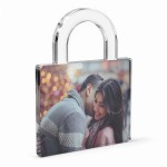 Personalised Acrylic Padlock Photo Plaque Acrylic Anniversary Personalised Acrylic Padlock Photo Plaque Acrylic Anniversary